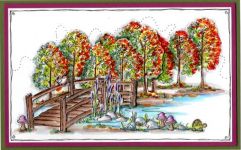 Bridge Trees Card